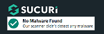 Sucuri Site Check - No Malware Found